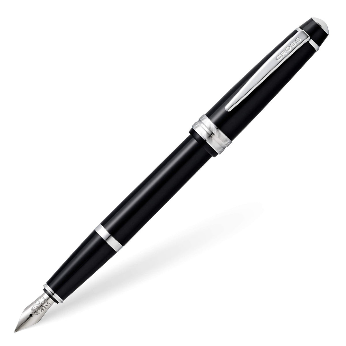 Cross Bailey Light Polished Blue Fountain Pen, Extra-Fine Nib