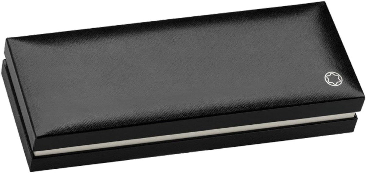 MONTBLANC 145-Meisterstuck Classique Platinum Fountain Pen, Medium Nib (106522)