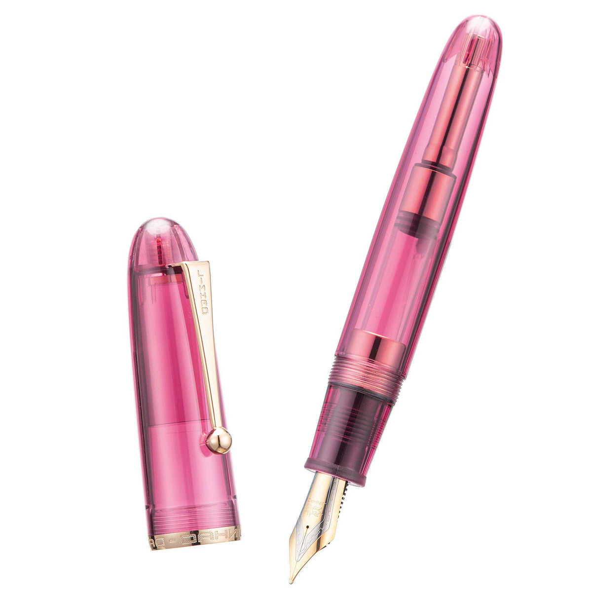 Jinhao 9019 Fountain Pen Dadao Series Green Acrylic #8 Heartbeat Fine Nib Large Converter Smooth Writing Instrument