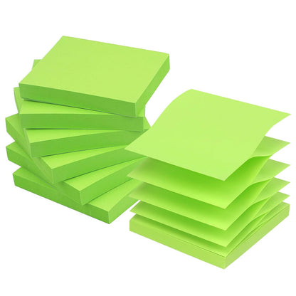 Early Buy Pop Up Sticky Notes 3x3 in, Yellow, 6 Pads, 100 Sheets, Refills
