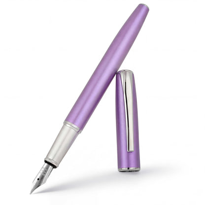 Super Smooth Writing Fountain Pen Set,Includes 2 Hand Polished Iridium Nibs(Fine & Extra Fine),8 Ink Cartridges,2 Ink Refill Converter and Gift Box,Best Pen Gift Set for School,Office(green)