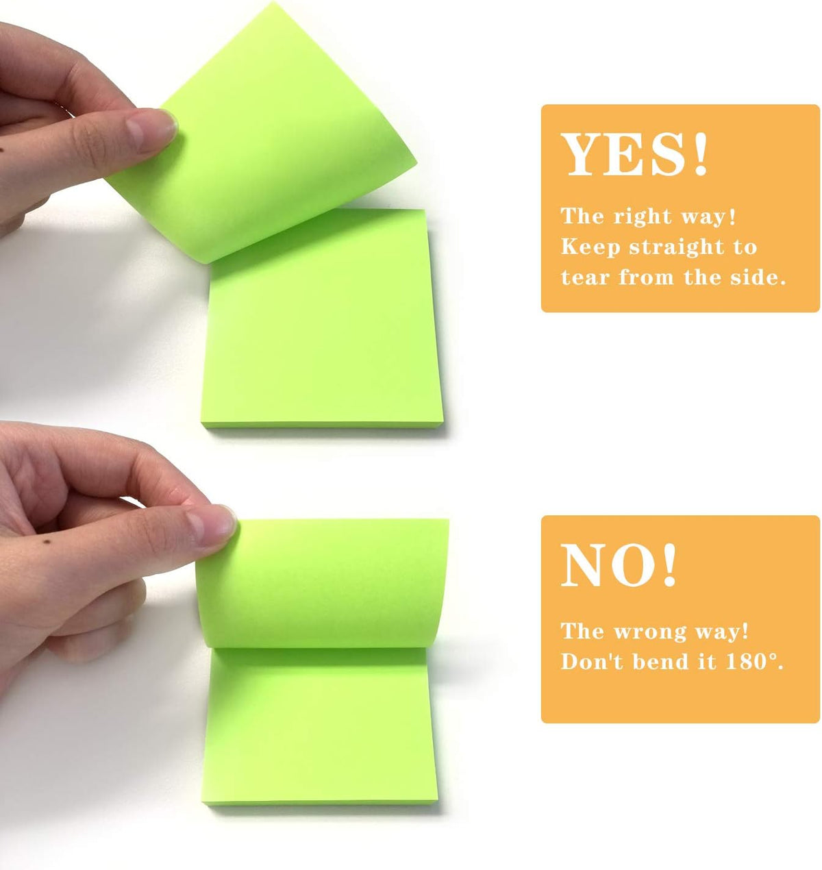 24 Pads Pop Up Sticky Notes 3x3 Refills 8 Bright Colors, 1920 Sheets