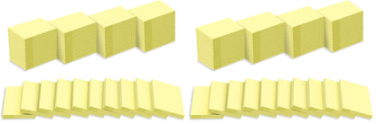 (50 Pads) Sticky Notes 1.5x2, 10 Colors Self Sticky Notes, Sticky Pads