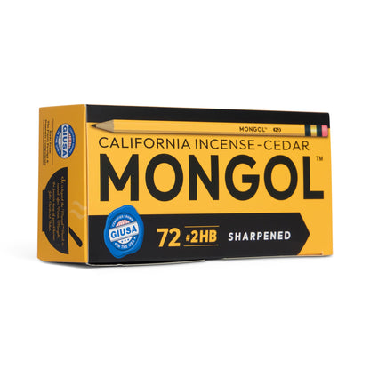 Mongol Classic Incense Cedar #2 Pencil - 12-Pack – Pre-sharpened