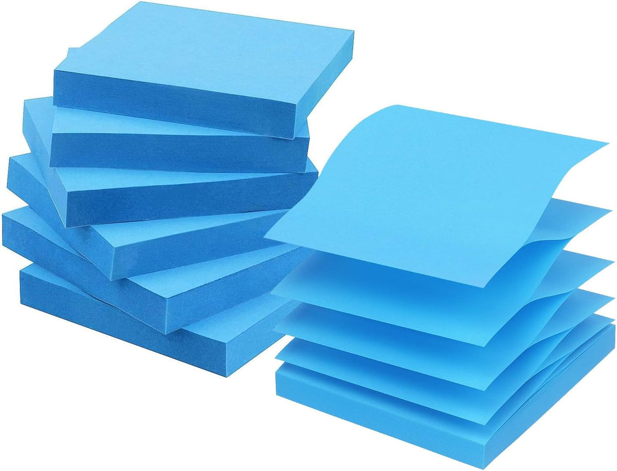 Early Buy Pop Up Sticky Notes 3x3 in, Yellow, 6 Pads, 100 Sheets, Refills