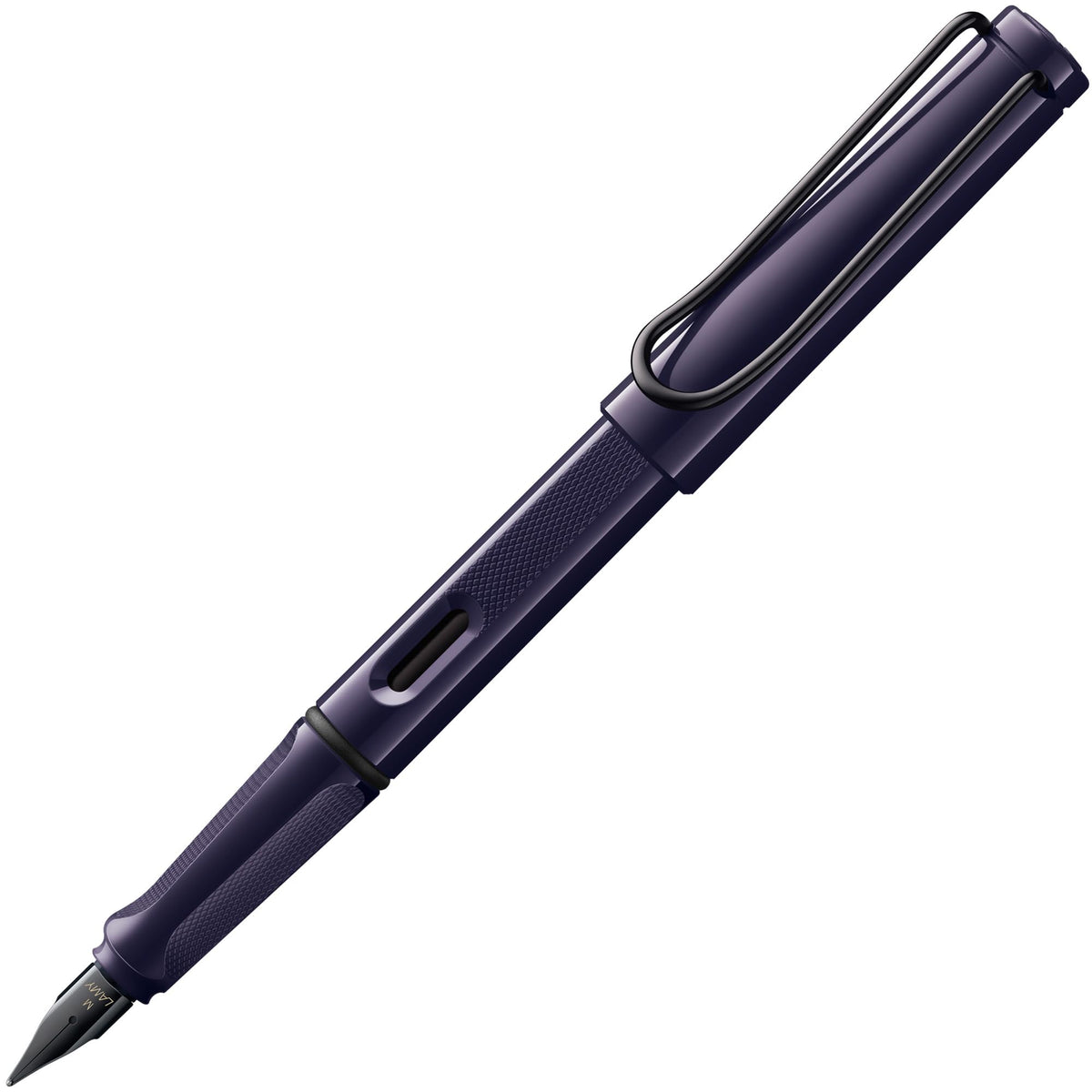 LAMY safari yellow - Fountain Pen with ergonomic grip & polished steel nib in size M - ideal for any Writing & Calligraphy - including LAMY T 10 blue cartridge - Right-Handed