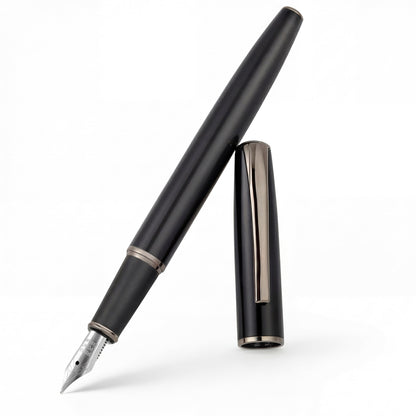 Super Smooth Writing Fountain Pen Set,Includes 2 Hand Polished Iridium Nibs(Fine & Extra Fine),8 Ink Cartridges,2 Ink Refill Converter and Gift Box,Best Pen Gift Set for School,Office(green)