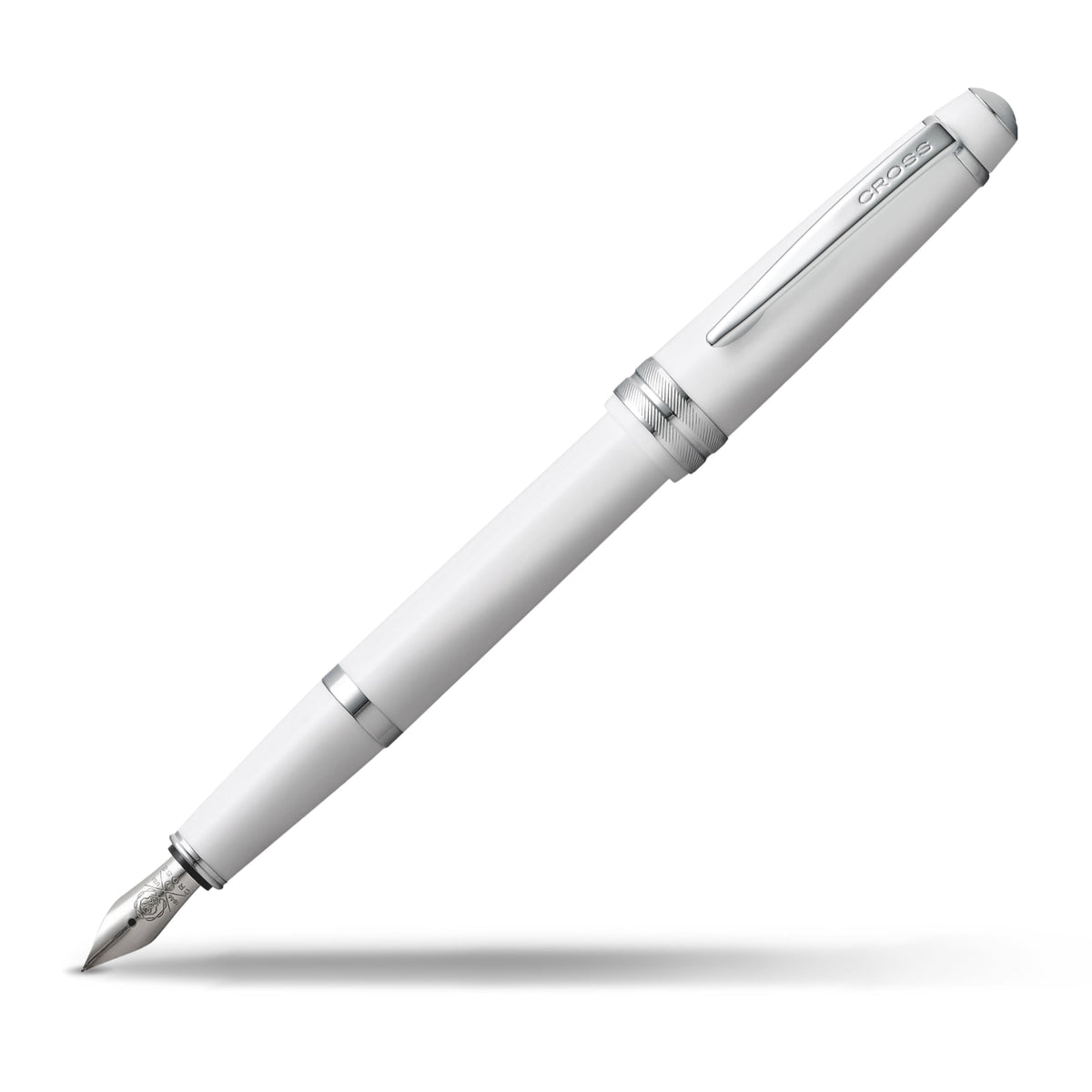 Cross Bailey Light Polished Blue Fountain Pen, Extra-Fine Nib