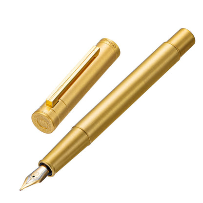 Asvine Black Forest Fountain Pen Fine Nib, Ink Cartridge Not Included, Classic Design with Converter and Metal Pen Case Set