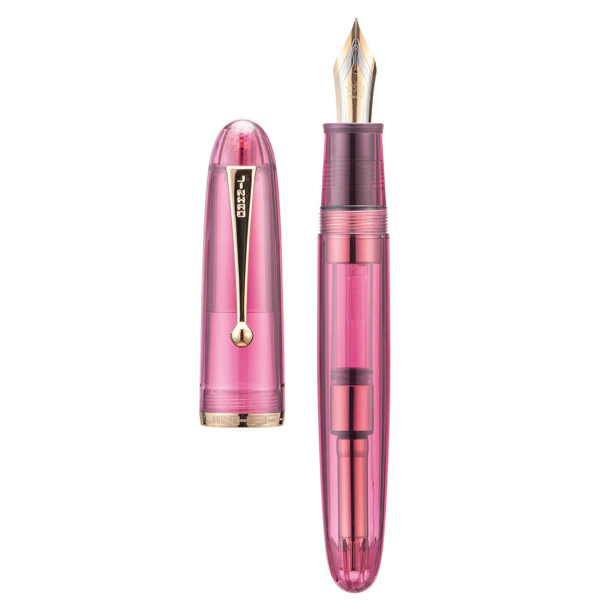 Jinhao 9019 Fountain Pen Dadao Series Green Acrylic #8 Heartbeat Fine Nib Large Converter Smooth Writing Instrument