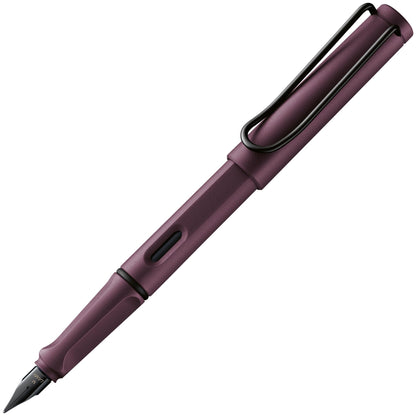 LAMY safari yellow - Fountain Pen with ergonomic grip & polished steel nib in size M - ideal for any Writing & Calligraphy - including LAMY T 10 blue cartridge - Right-Handed