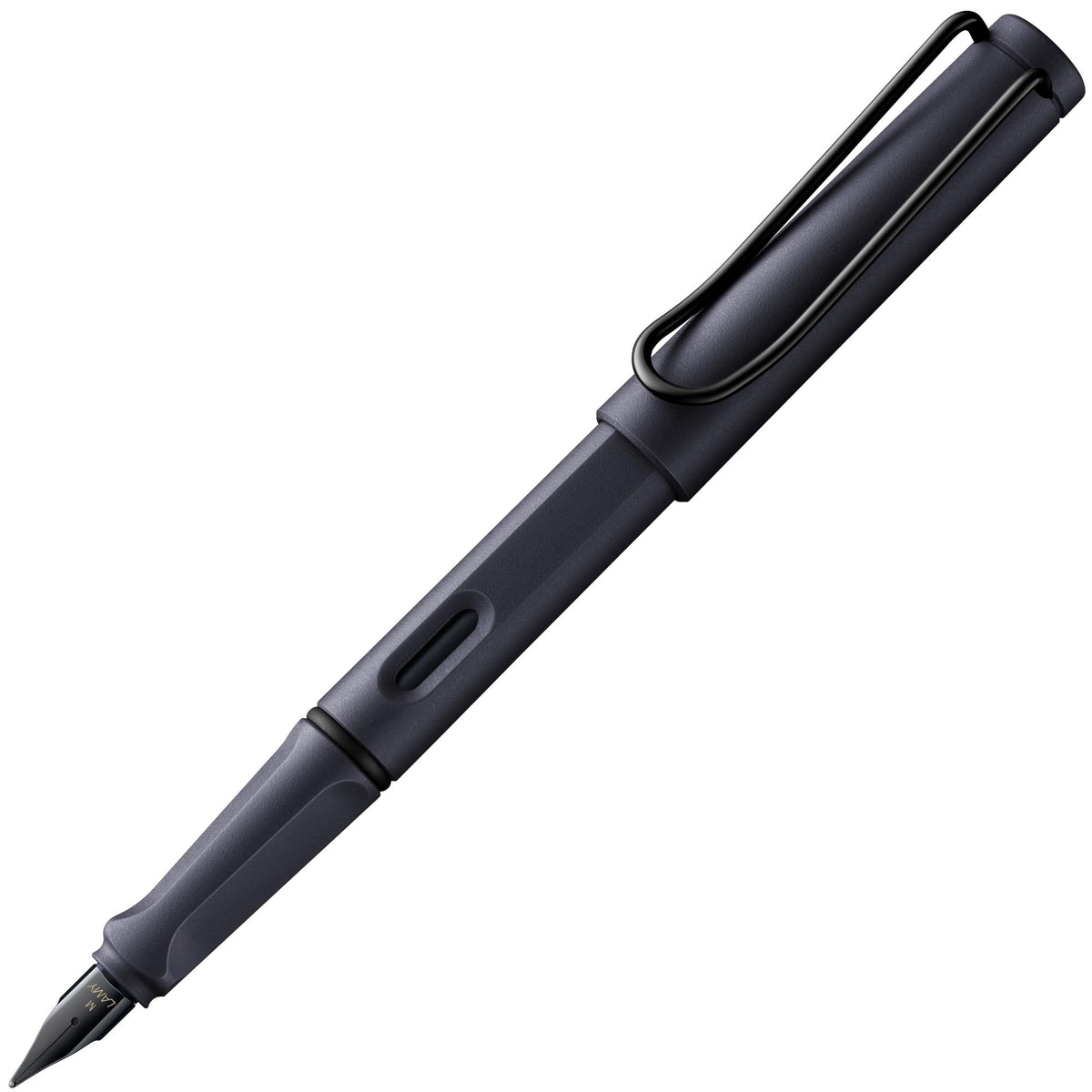 LAMY safari yellow - Fountain Pen with ergonomic grip & polished steel nib in size M - ideal for any Writing & Calligraphy - including LAMY T 10 blue cartridge - Right-Handed