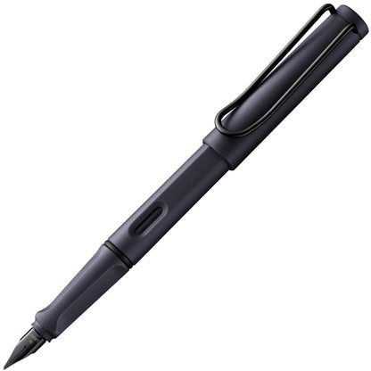 LAMY safari yellow - Fountain Pen with ergonomic grip & polished steel nib in size M - ideal for any Writing & Calligraphy - including LAMY T 10 blue cartridge - Right-Handed
