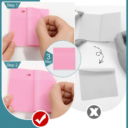 27 Pack of 3x3 Inch Sticky Notes Self-Stick Memo Pads - 1620 Sheets in Total! Great for Home, Office & School
