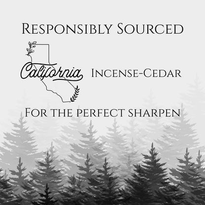 Mongol Classic Incense Cedar #2 Pencil - 12-Pack - Unsharpened