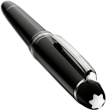 MONTBLANC 145-Meisterstuck Classique Platinum Fountain Pen, Medium Nib (106522)