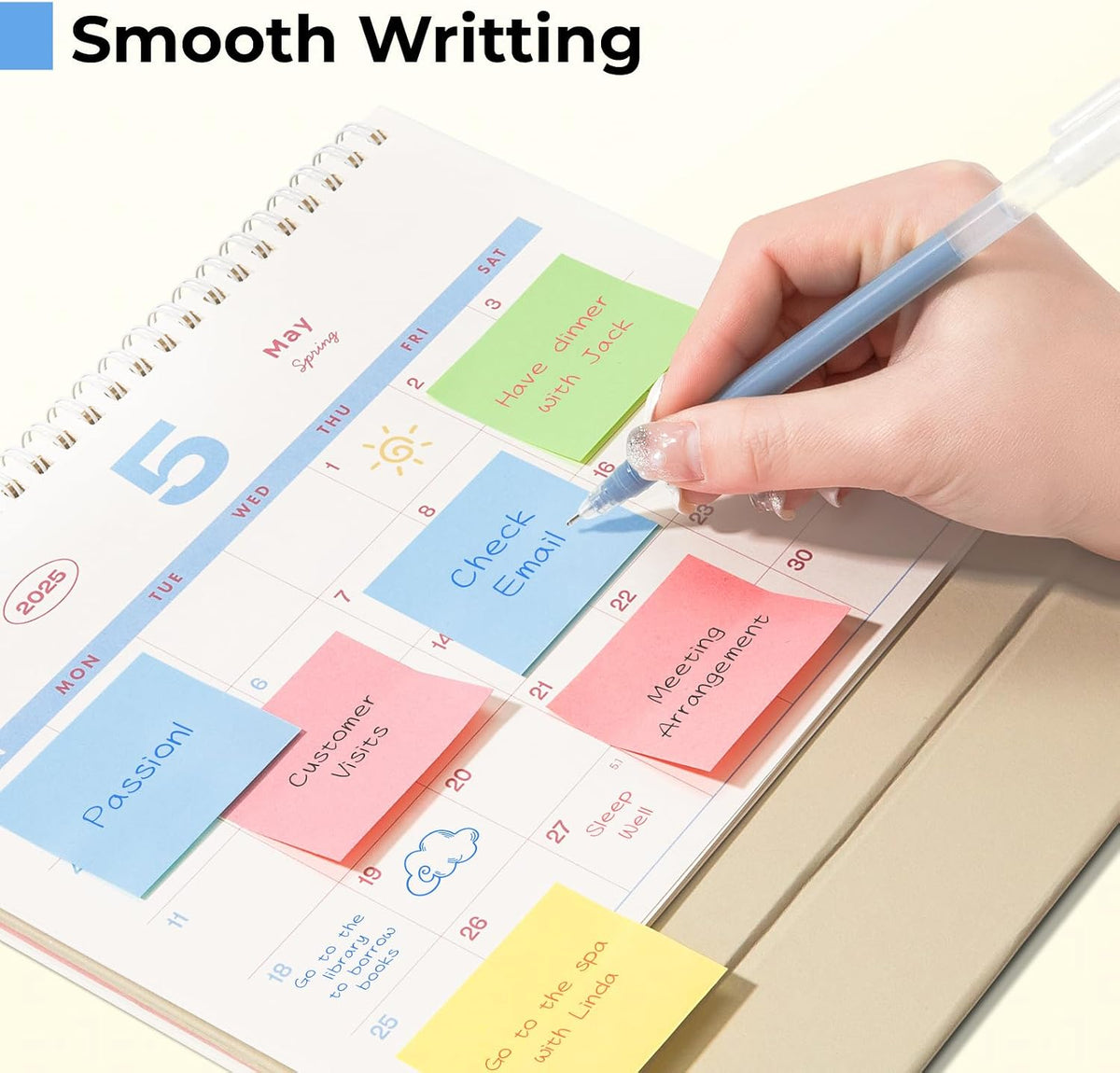 Small Sticky Notes 1.5x2 in, 50 Pads, 100 Sheets/Pad, 4 Pastel Colors