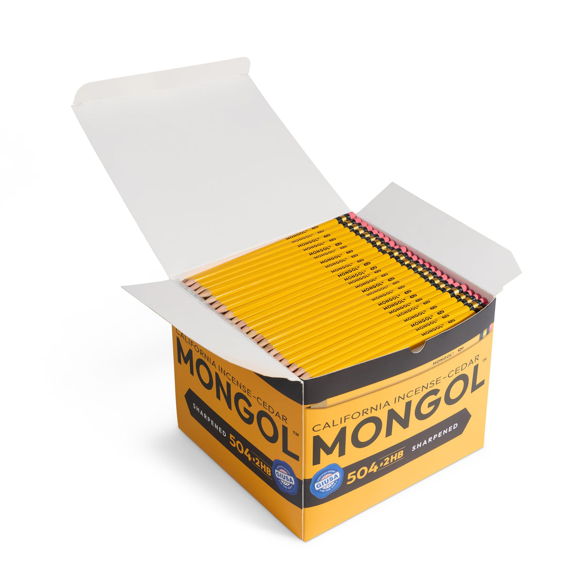 Mongol Classic Incense Cedar #2 Pencil - 12-Pack – Pre-sharpened