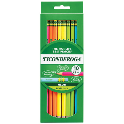 Ticonderoga Wood-Cased Pencils, Pre-Sharpened