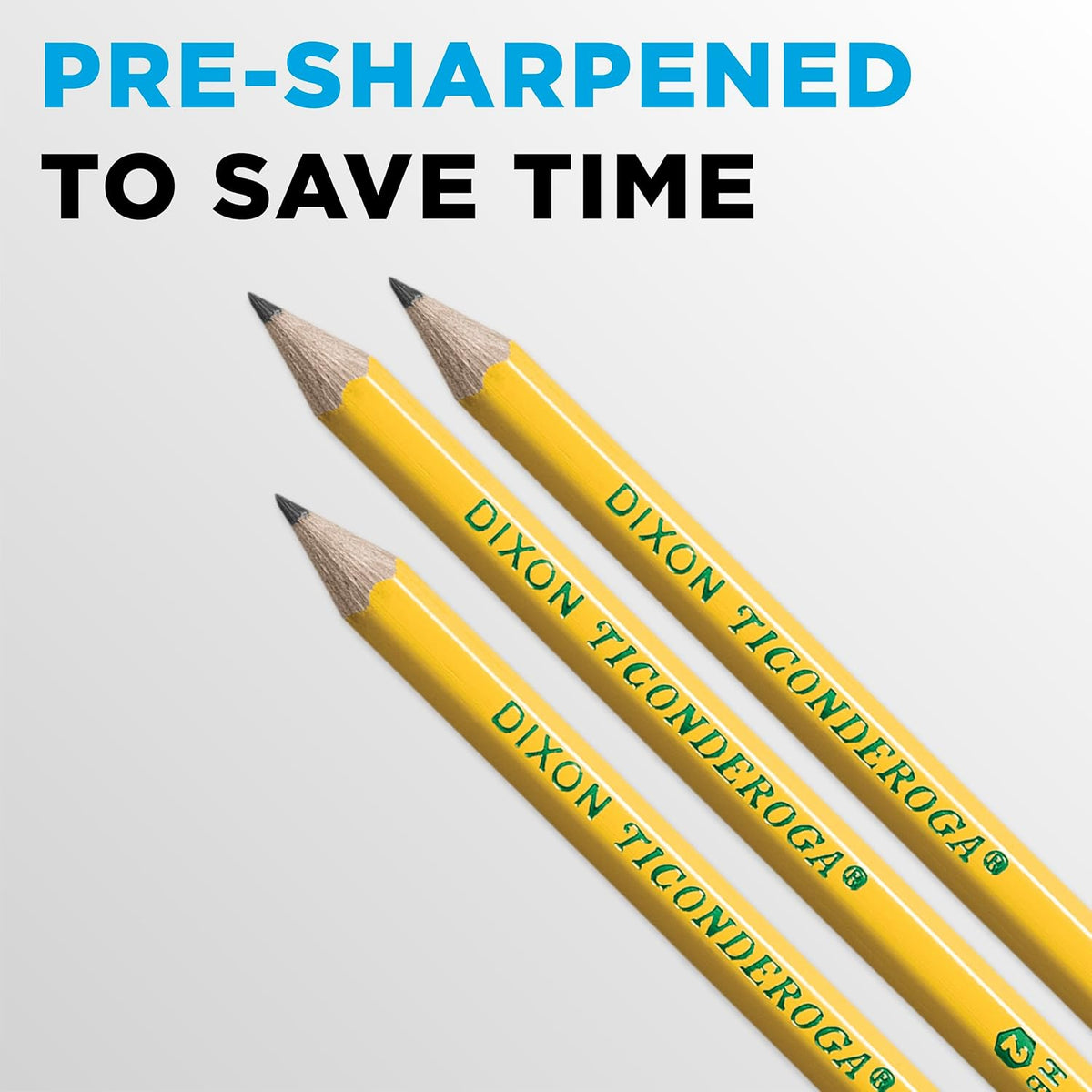 Ticonderoga Wood-Cased Pencils, Pre-Sharpened