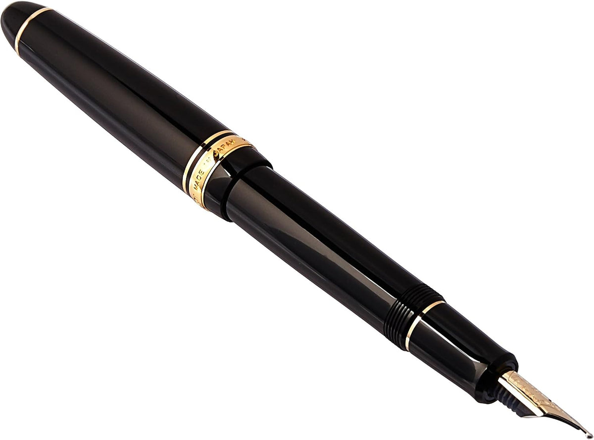 Pilot Fountain Pen Custom 742, Black Body, EF-Nib (FKK-2000R-B-EF)
