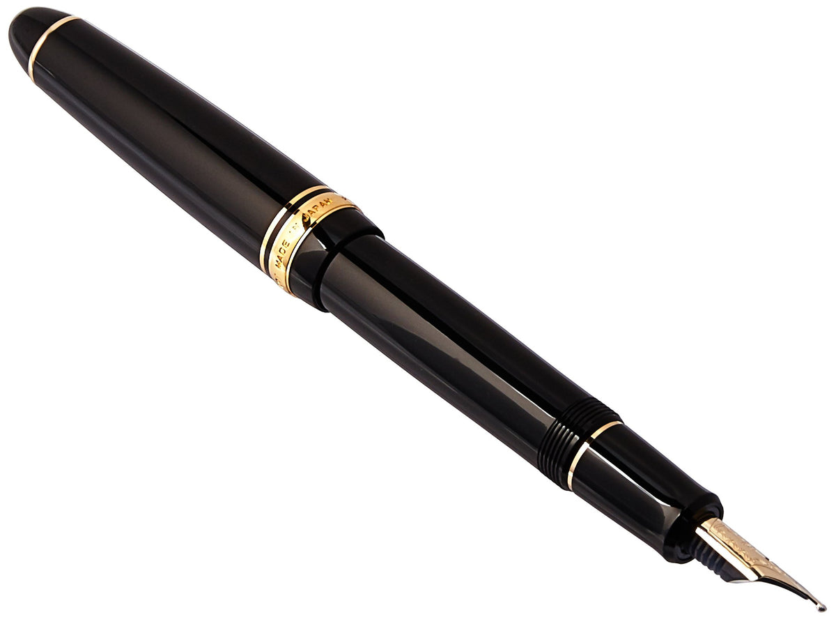 Pilot Fountain Pen Custom 742, Black Body, EF-Nib (FKK-2000R-B-EF)