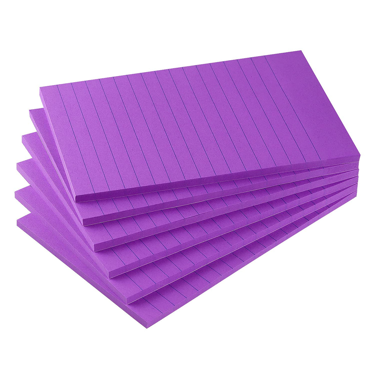 Early Buy Lined Sticky Notes 4x6 in, 6 Pads, 45 Sheets/Pad, Yellow