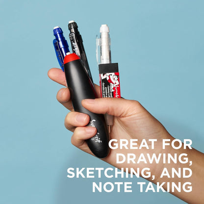 SAK50280 - Mechanical Pencil, w/ Pocket Clip, .9mm, Clear
