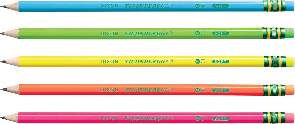Ticonderoga Wood-Cased Pencils, Pre-Sharpened