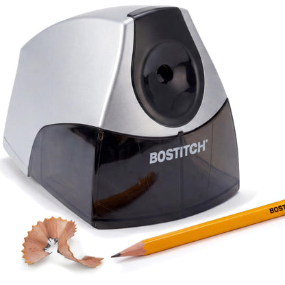 Bostitch Office Electric Pencil Sharpener, Heavy Duty, Stall-Free, Black