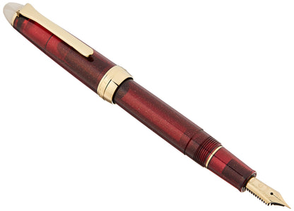 Sailor 11-0558-201 Fountain Pen, Four Seasons Weave, Moon and Night Water, Night Cherry Blossom, Fine Point