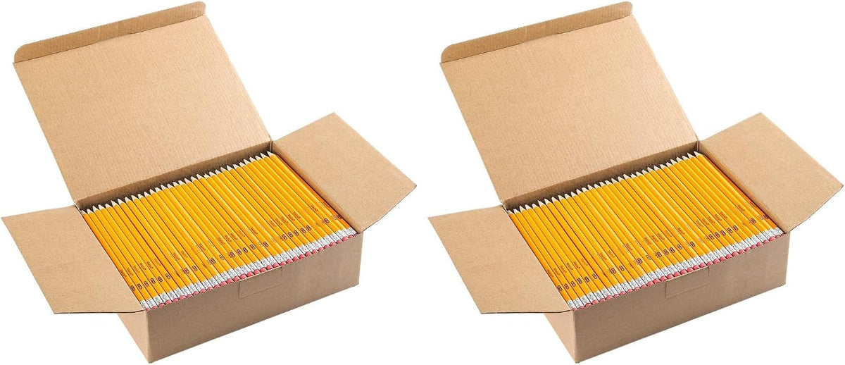 Madisi Wood-Cased #2 HB Pencils Bulk, 320 Count, Pre-sharpened