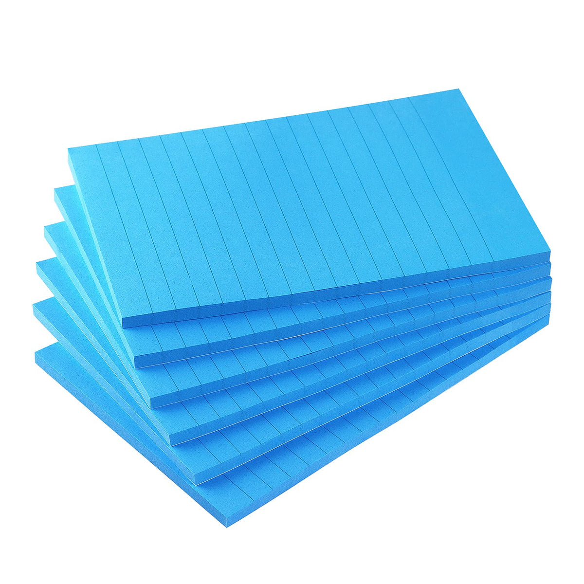 Early Buy Lined Sticky Notes 4x6 in, 6 Pads, 45 Sheets/Pad, Yellow