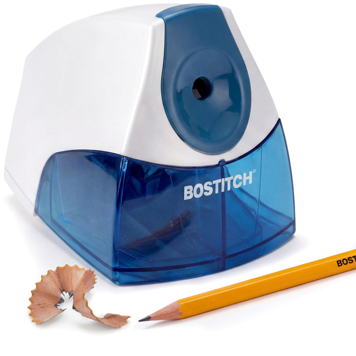 Bostitch Electric Pencil Sharpener, Standard Pencils, Blue