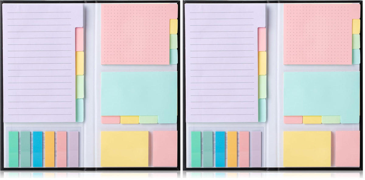 Mr. Pen- Sticky Notes Set, 410 Pack, Ruled, Dotted & Blank Notes