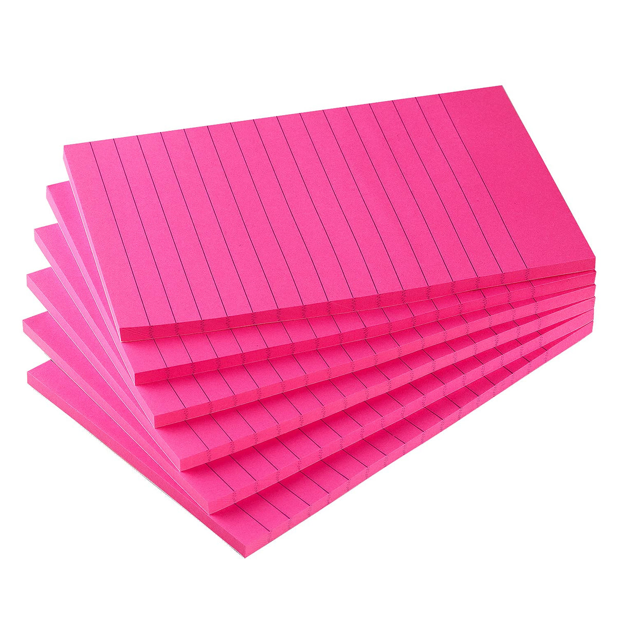 Early Buy Lined Sticky Notes 4x6 in, 6 Pads, 45 Sheets/Pad, Yellow