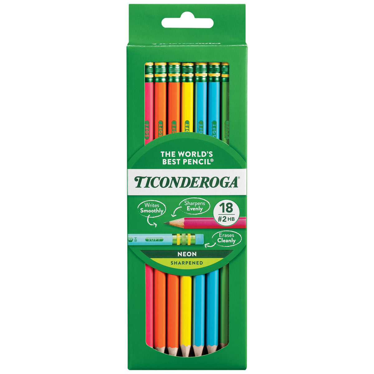 Ticonderoga Wood-Cased Pencils, Pre-Sharpened