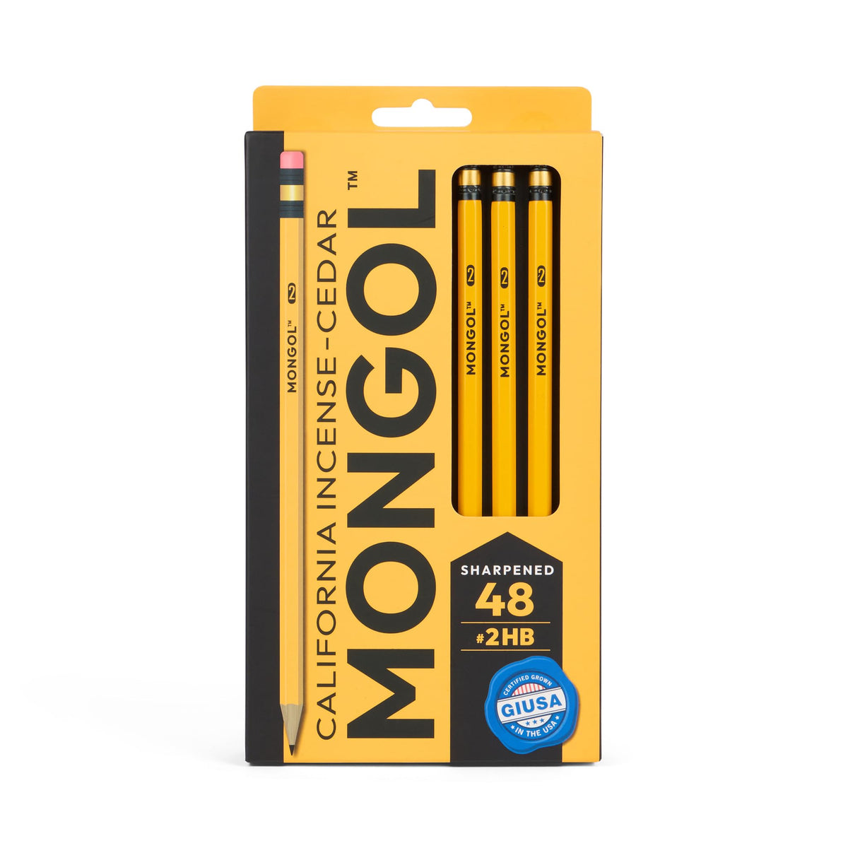 Mongol Classic Incense Cedar #2 Pencil - 12-Pack – Pre-sharpened