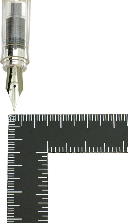 Pilot Kakuno Fine-Nib Fountain Pen, White Body Soft Violet Cap Body (FKA-1SR-SVF)