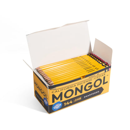 Mongol Classic Incense Cedar #2 Pencil - 12-Pack – Pre-sharpened