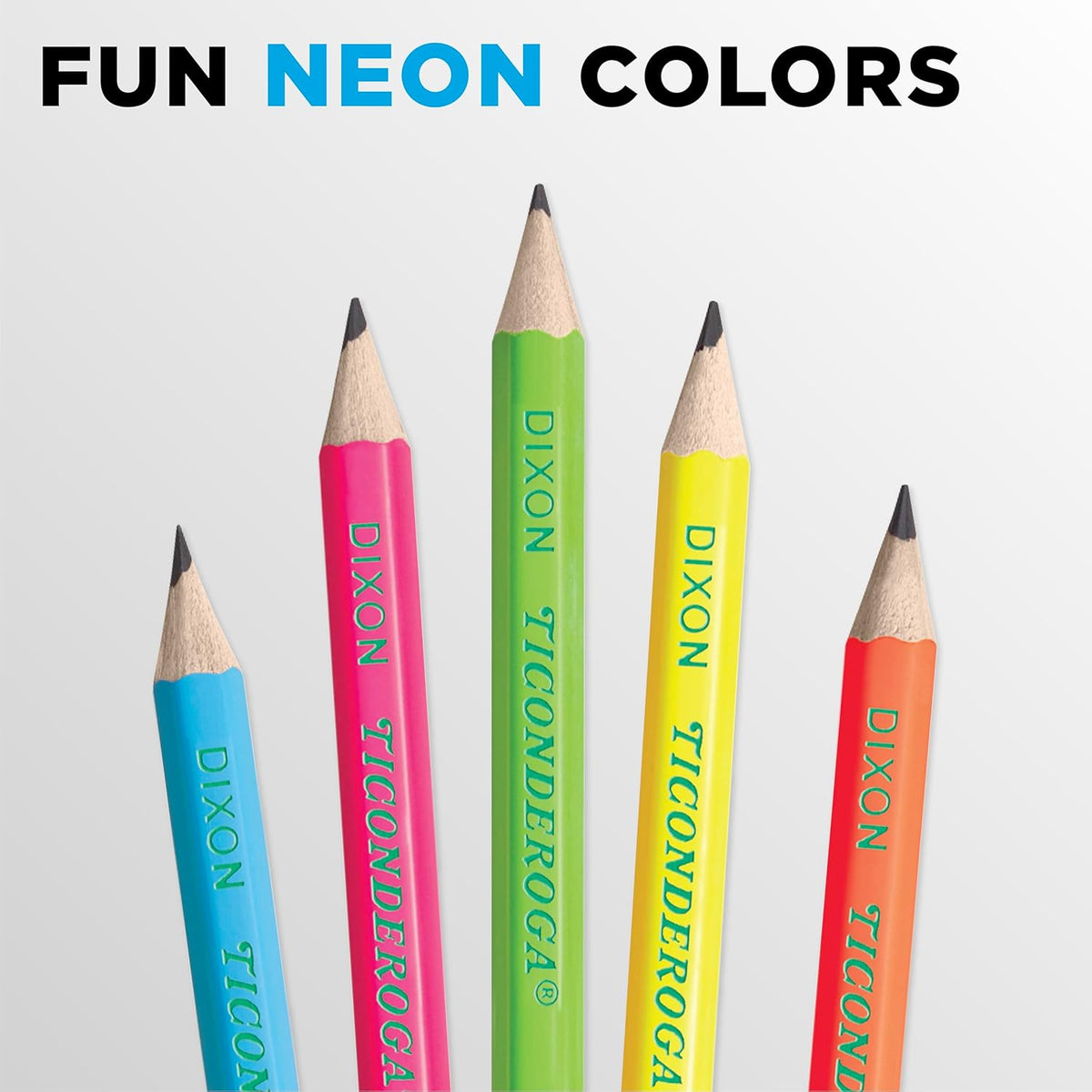 Ticonderoga Wood-Cased Pencils, Pre-Sharpened