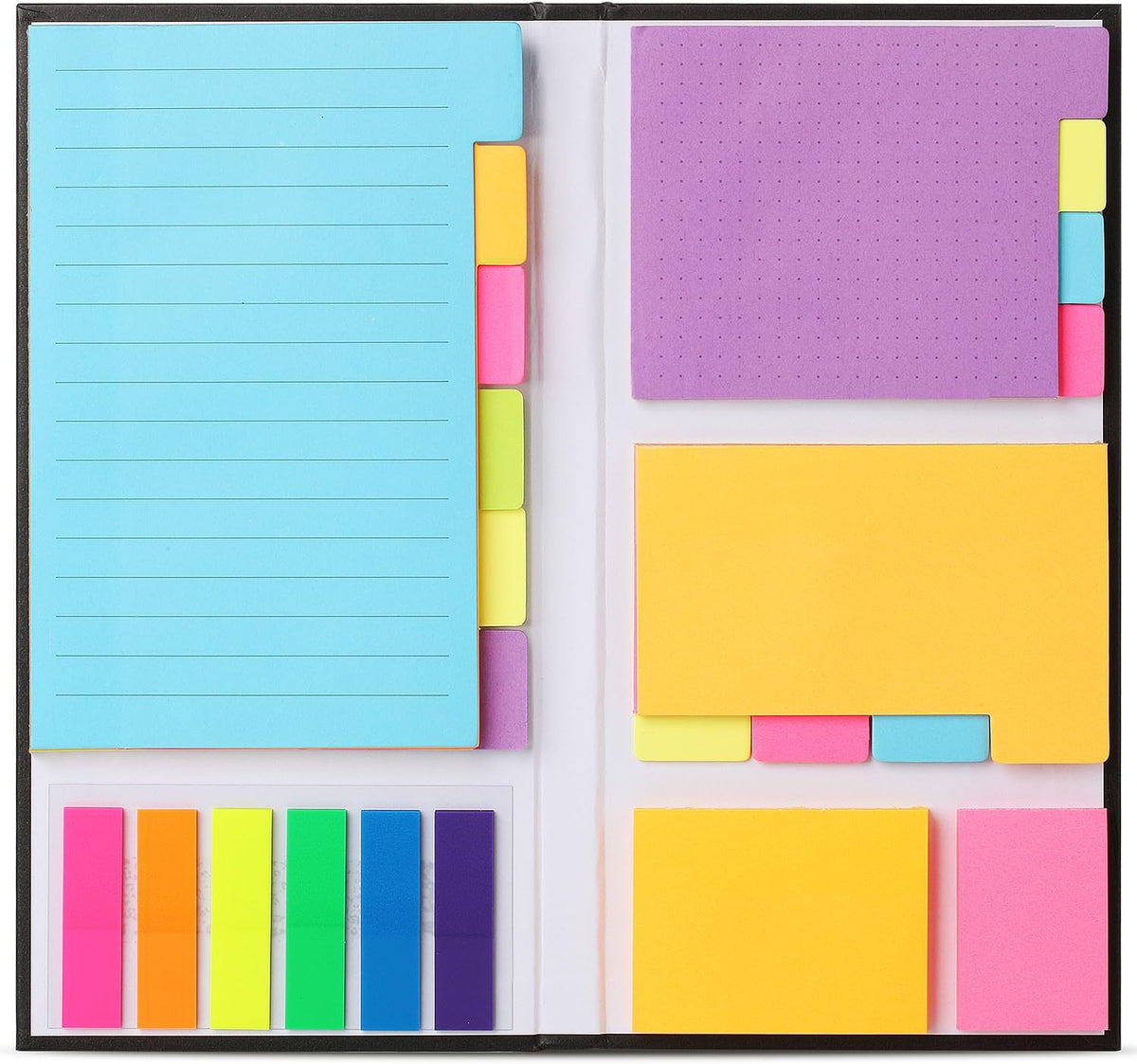 Mr. Pen- Sticky Notes Set, 410 Pack, Ruled, Dotted & Blank Notes