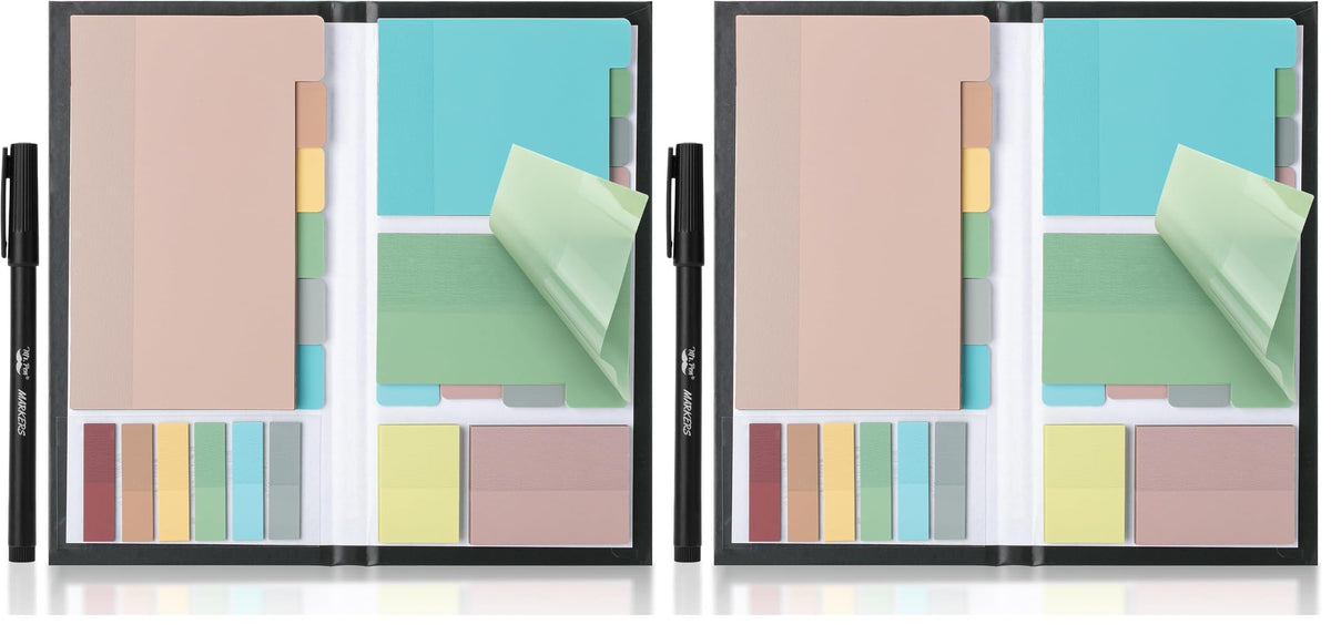 Mr. Pen- Sticky Notes Set, 410 Pack, Ruled, Dotted & Blank Notes
