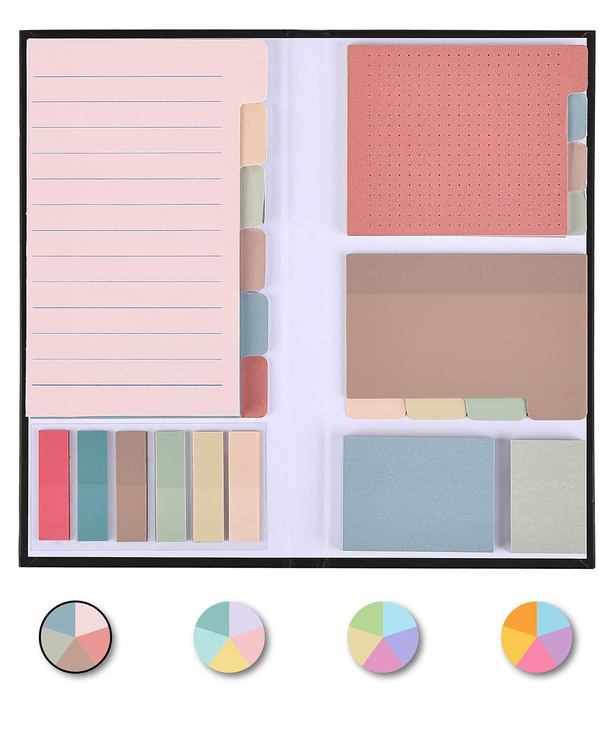 Mr. Pen- Sticky Notes Set, 410 Pack, Ruled, Dotted & Blank Notes