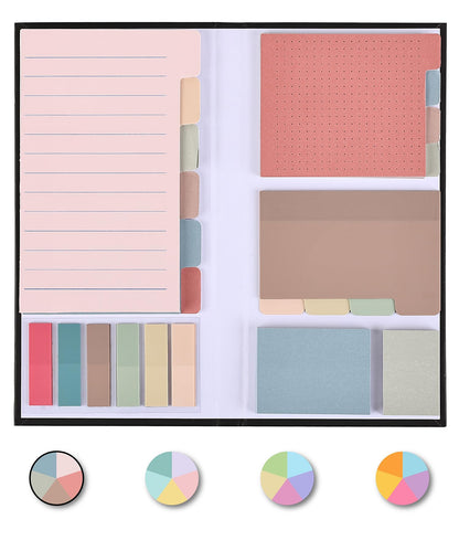 Mr. Pen- Sticky Notes Set, 410 Pack, Ruled, Dotted & Blank Notes