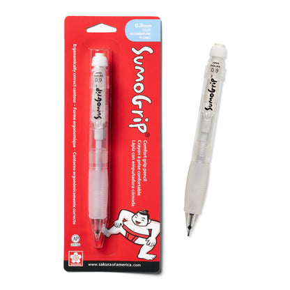 SAK50280 - Mechanical Pencil, w/ Pocket Clip, .9mm, Clear