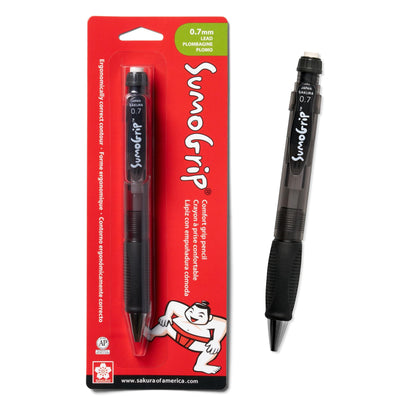 SAK50280 - Mechanical Pencil, w/ Pocket Clip, .9mm, Clear