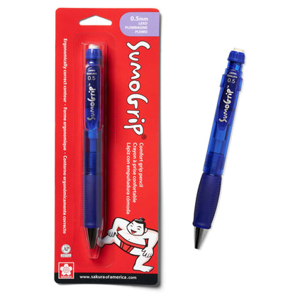 SAK50280 - Mechanical Pencil, w/ Pocket Clip, .9mm, Clear