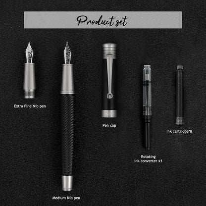 Classic Luxury Series Fountain Pen Set with Premium Gift Box