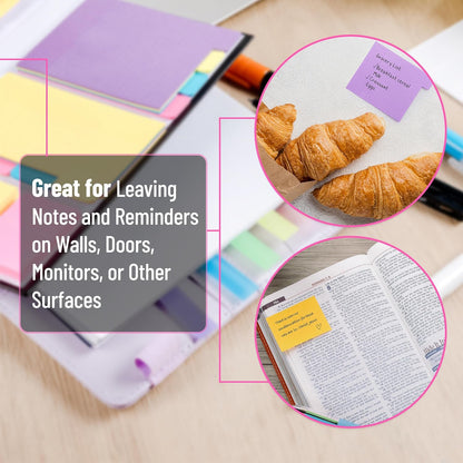 Mr. Pen- Sticky Notes Set, 410 Pack, Ruled, Dotted & Blank Notes
